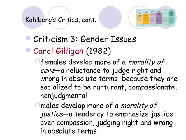 carol gilligan books kohlberg and gilligan moral development